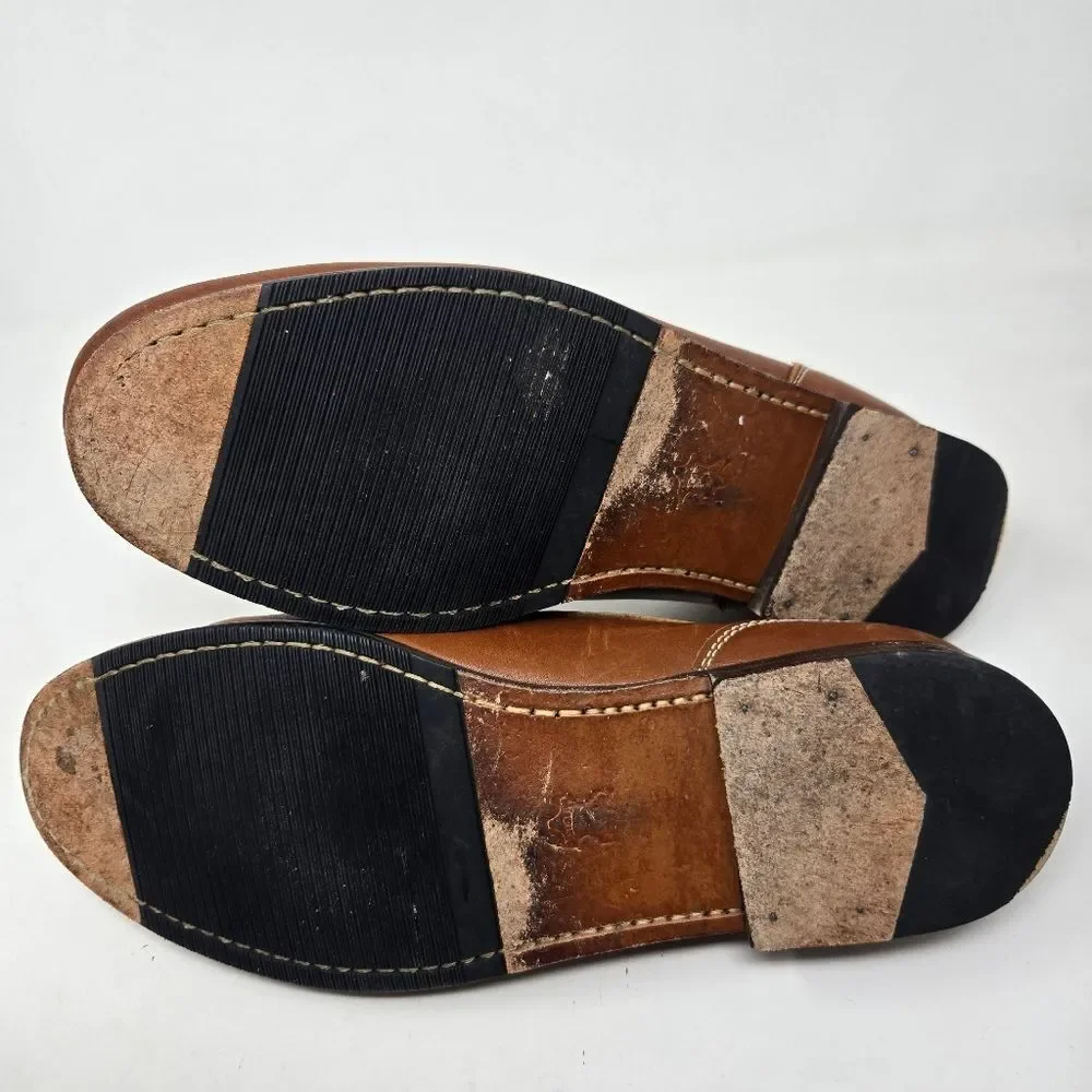 NATTY BEAU Men’s Penny Loafer Oxfords Leather Dress Shoes Sz 12‎ M